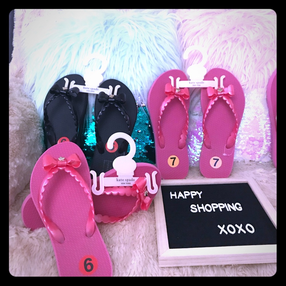 Kate Spade ♠️ slippers brand new but with out tags